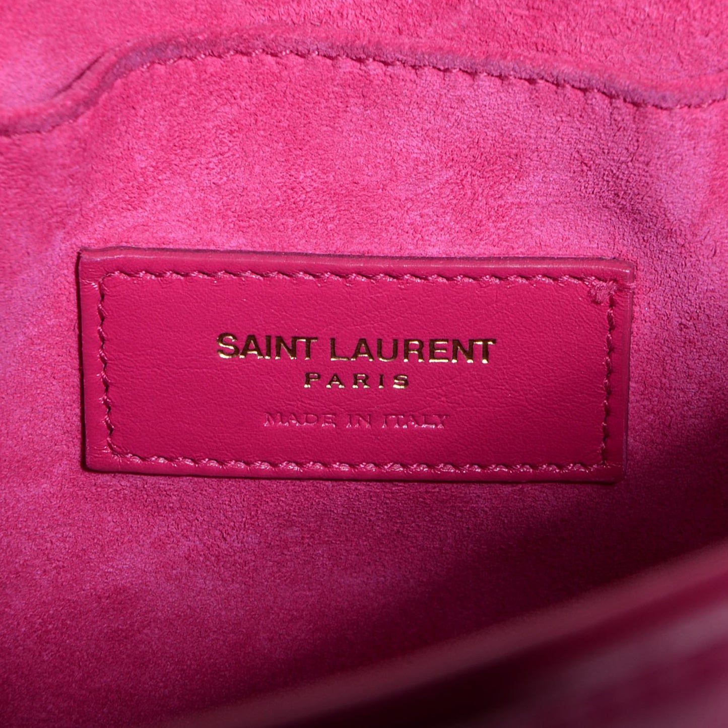 Calfskin Nano Sac De Jour Lipstick Fuchsia