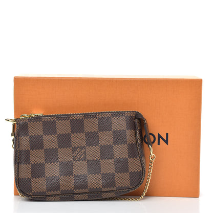 Louis Vuitton Damier Ebene Mini Pochette Accessories 8 of 8