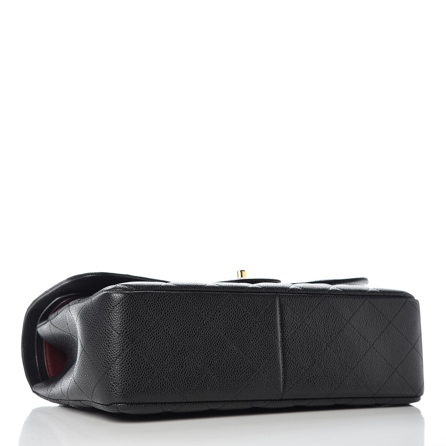 Chanel Caviar Quilted Jumbo Double Flap Black 5 of 12