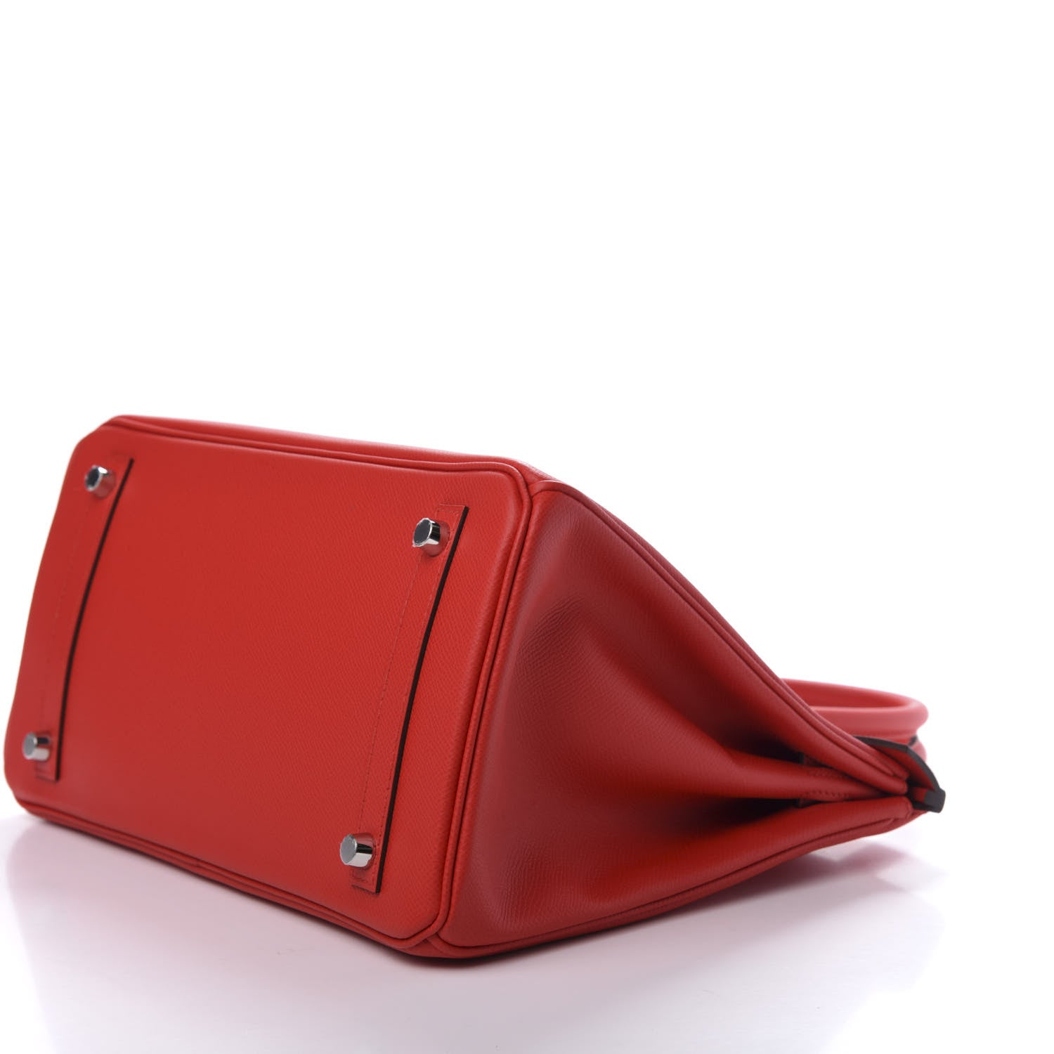 Hermes Epsom Birkin 30 Rouge De Coeur 7 of 11