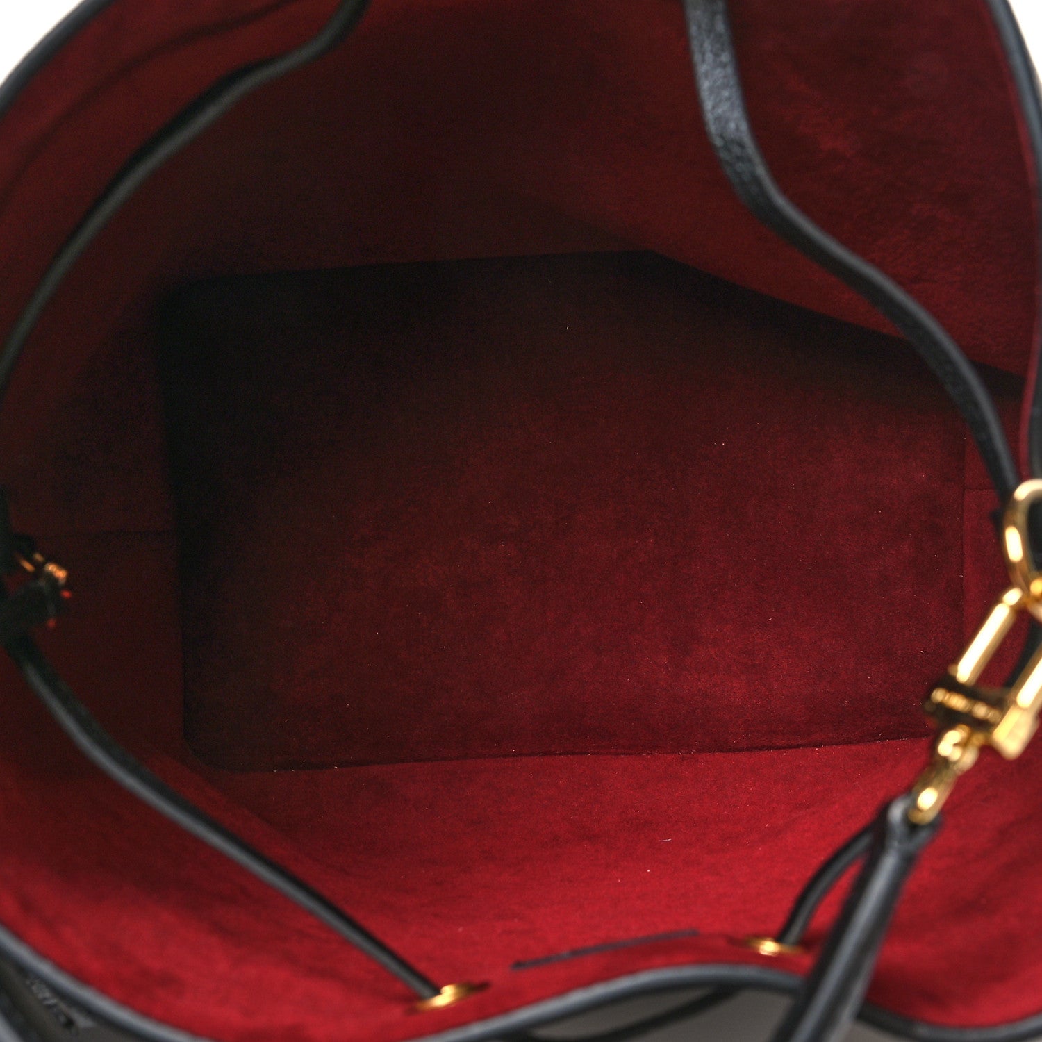 Louis Vuitton Empreinte Monogram Giant Neonoe MM Black Beige 6 of 13