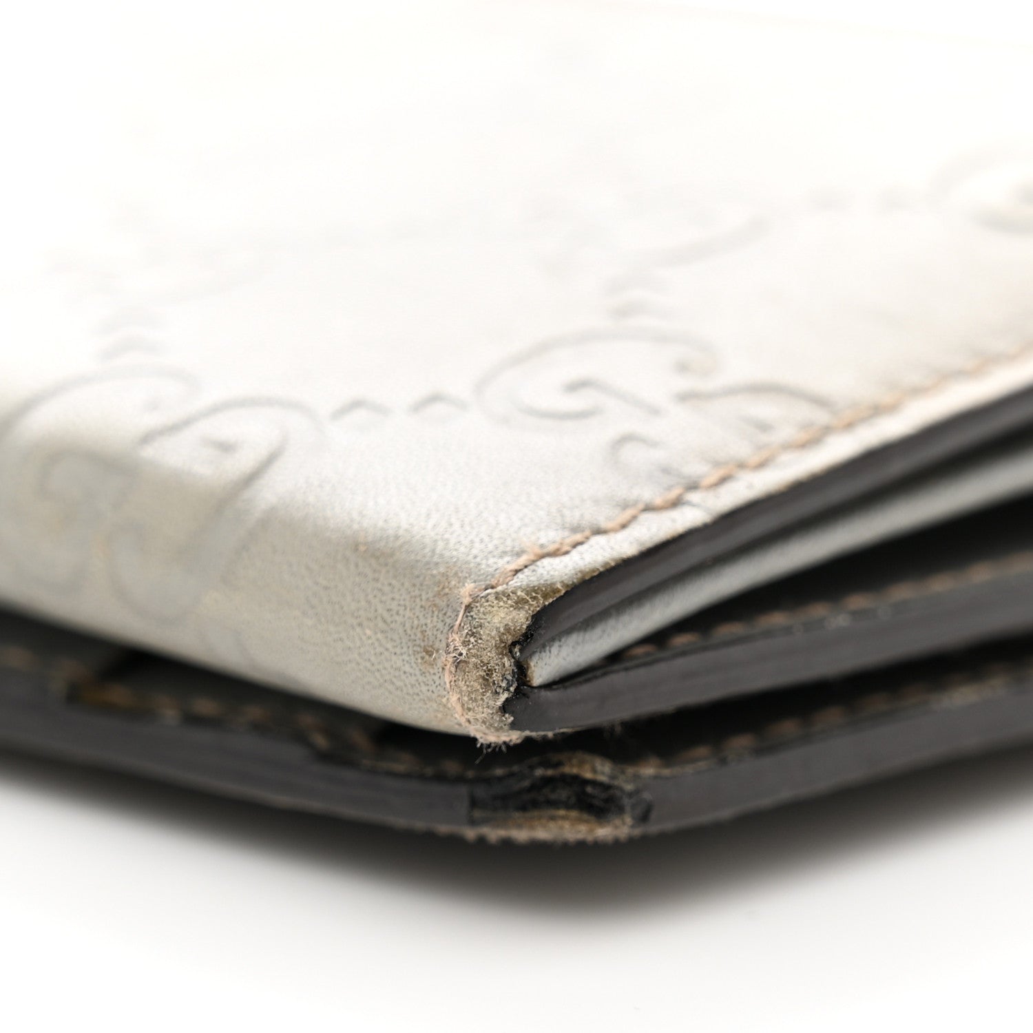 Gucci Guccissima Continental Flap Wallet Grey 10 of 11