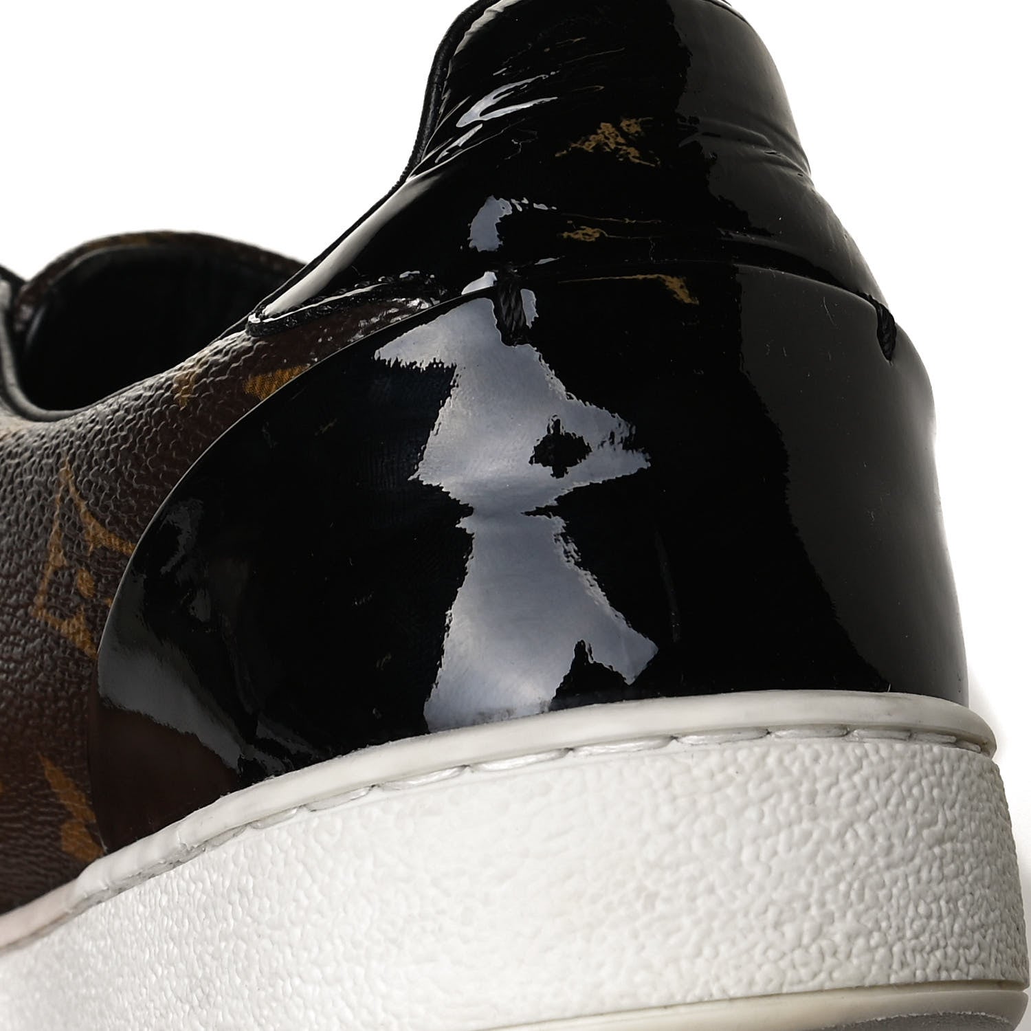 Louis Vuitton Patent Monogram Frontrow Sneakers 36.5 21 of 25