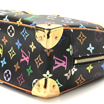 Louis Vuitton Monogram Multicolor Trouville Black 8 of 8