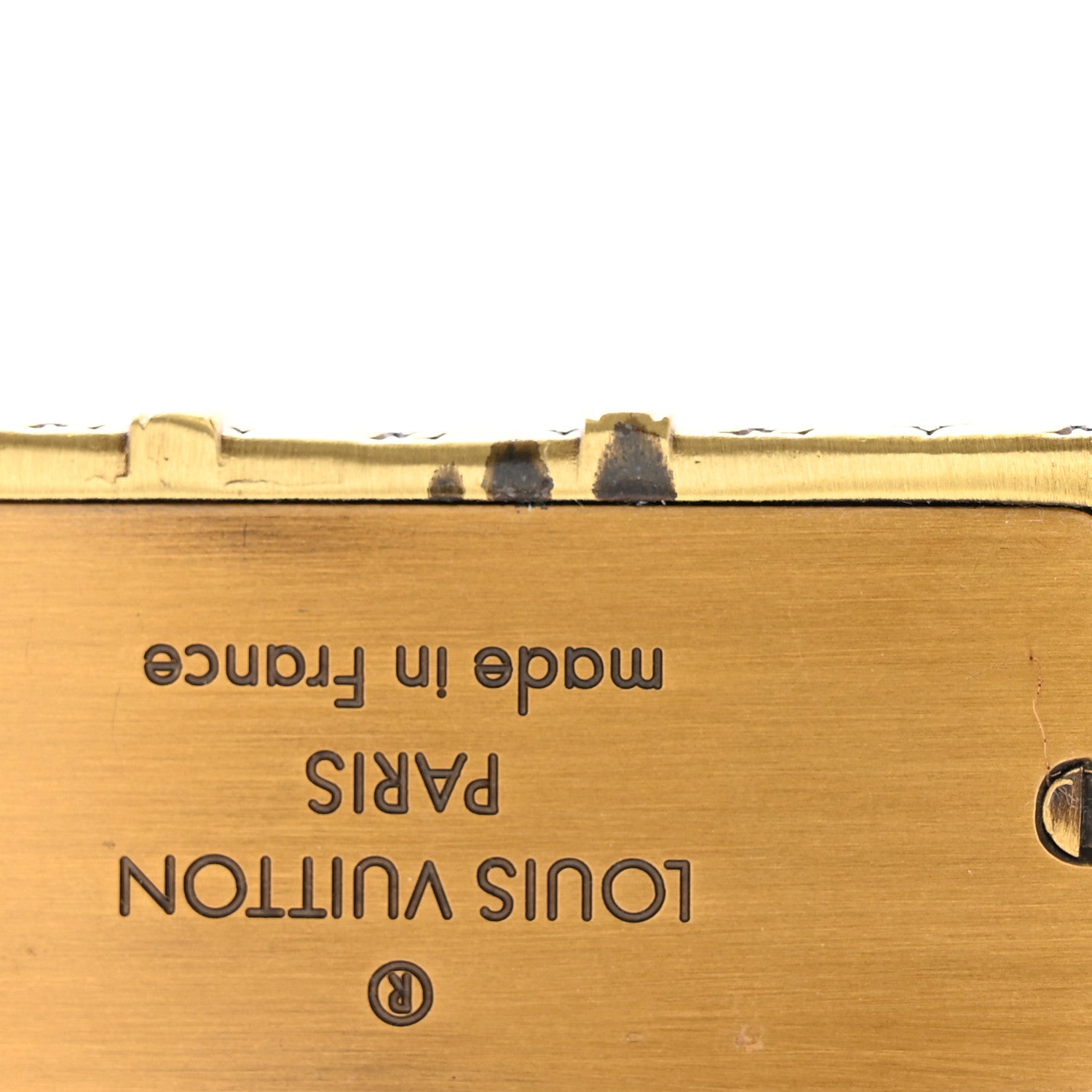 Louis Vuitton Antique Brass Keepall Paperweight 8 of 8