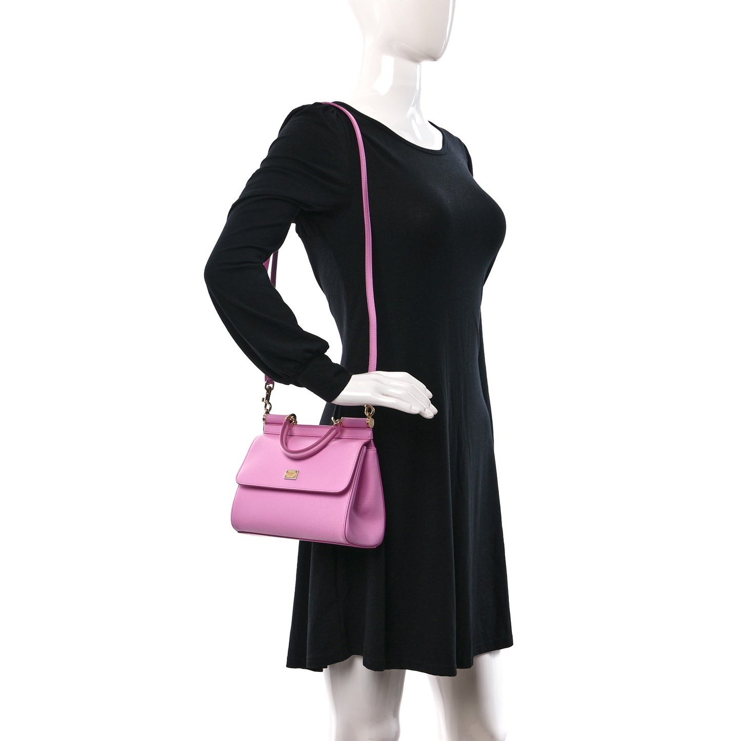 Dauphine Small Miss Sicily Satchel Pink