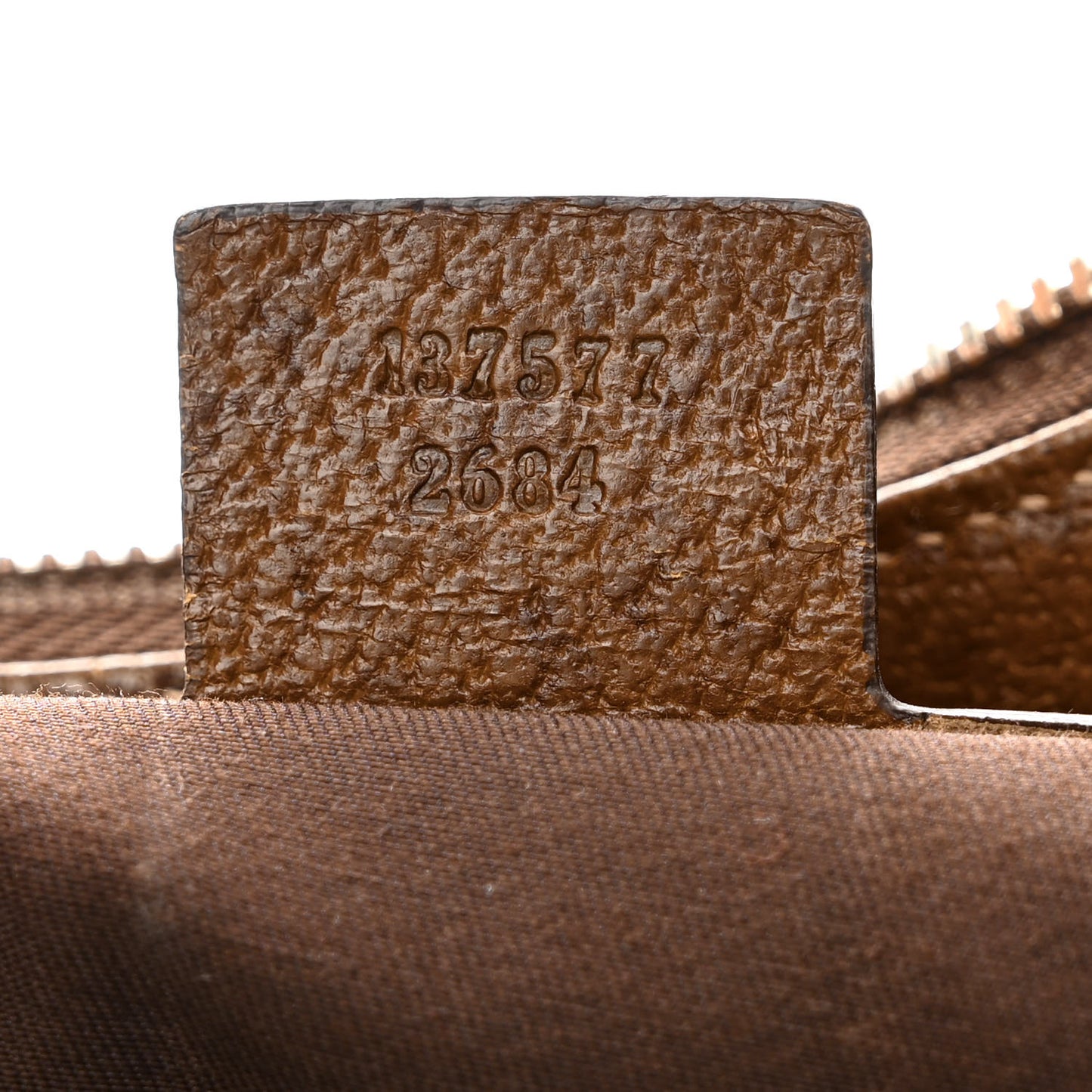 Monogram Bamboo Ring Hobo Brown