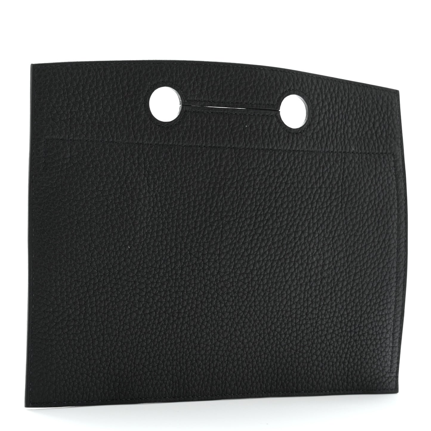 Togo Birkin 25 Backpocket Black