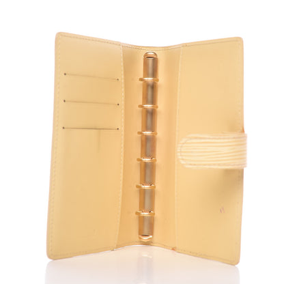 Louis Vuitton Epi Small Ring Agenda Cover Vanilla 5 of 10