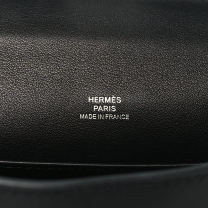 Hermes Swift Kelly Pochette Clutch Black 6 of 11
