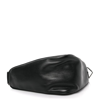 Prada Grace Lux Triangle Shoulder Bag Black 4 of 7