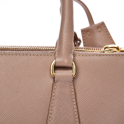 Prada Saffiano Small Galleria Double Zip Tote Cammeo 21 of 25