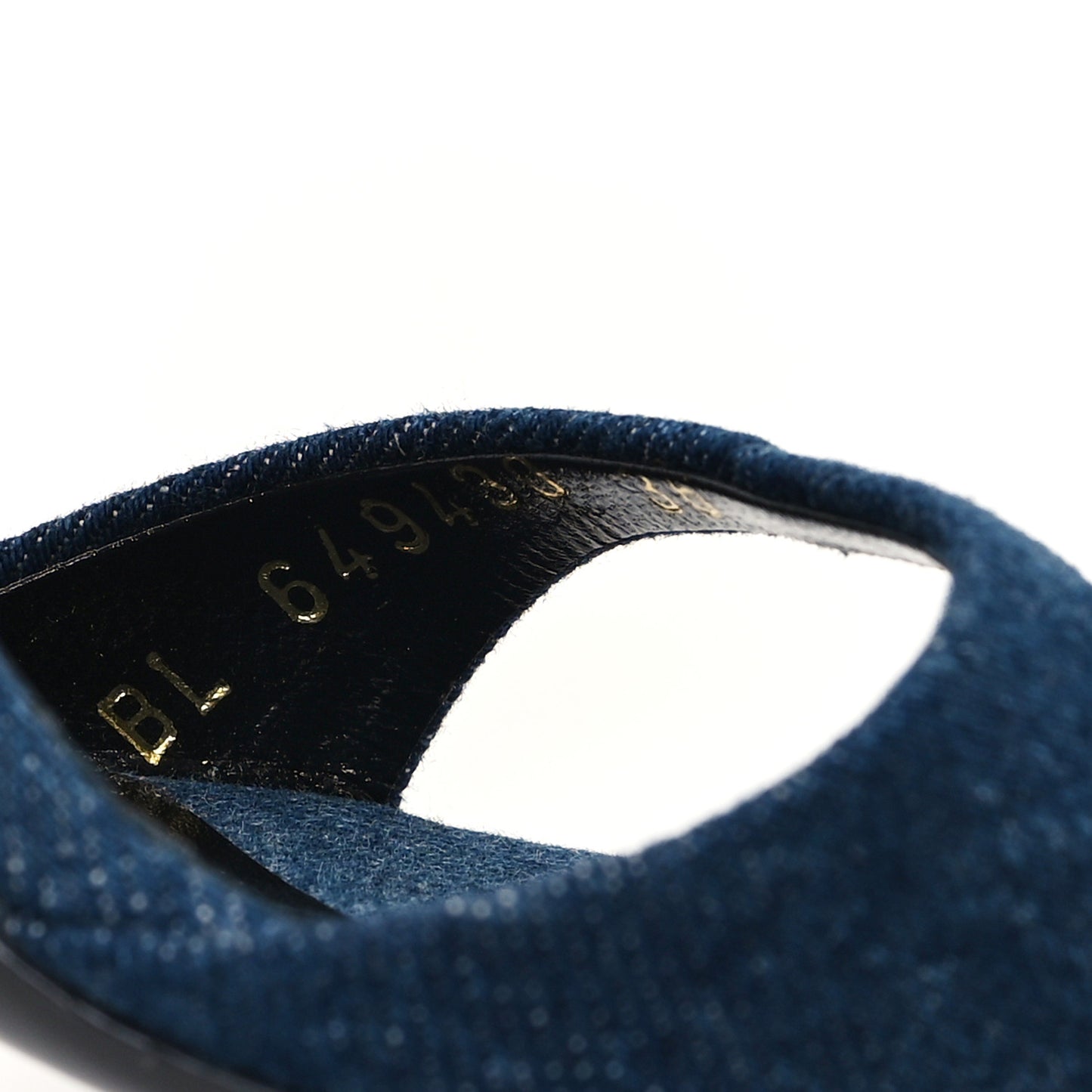 Denim Bea 105 Ankle Strap Sandals 36 Blue Jeans