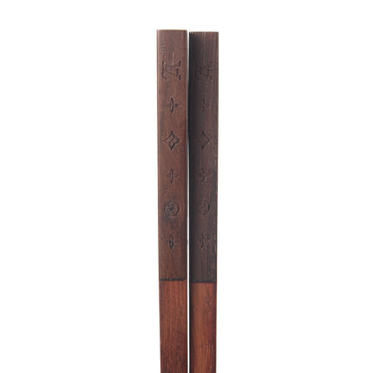Louis Vuitton Rosewood Monogram Chopsticks with Case 7 of 8