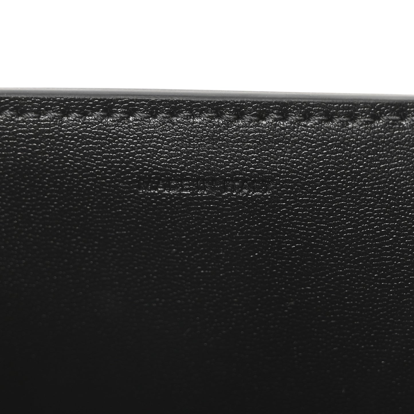Smooth Calfskin Triomphe Medium Louise Bag Black