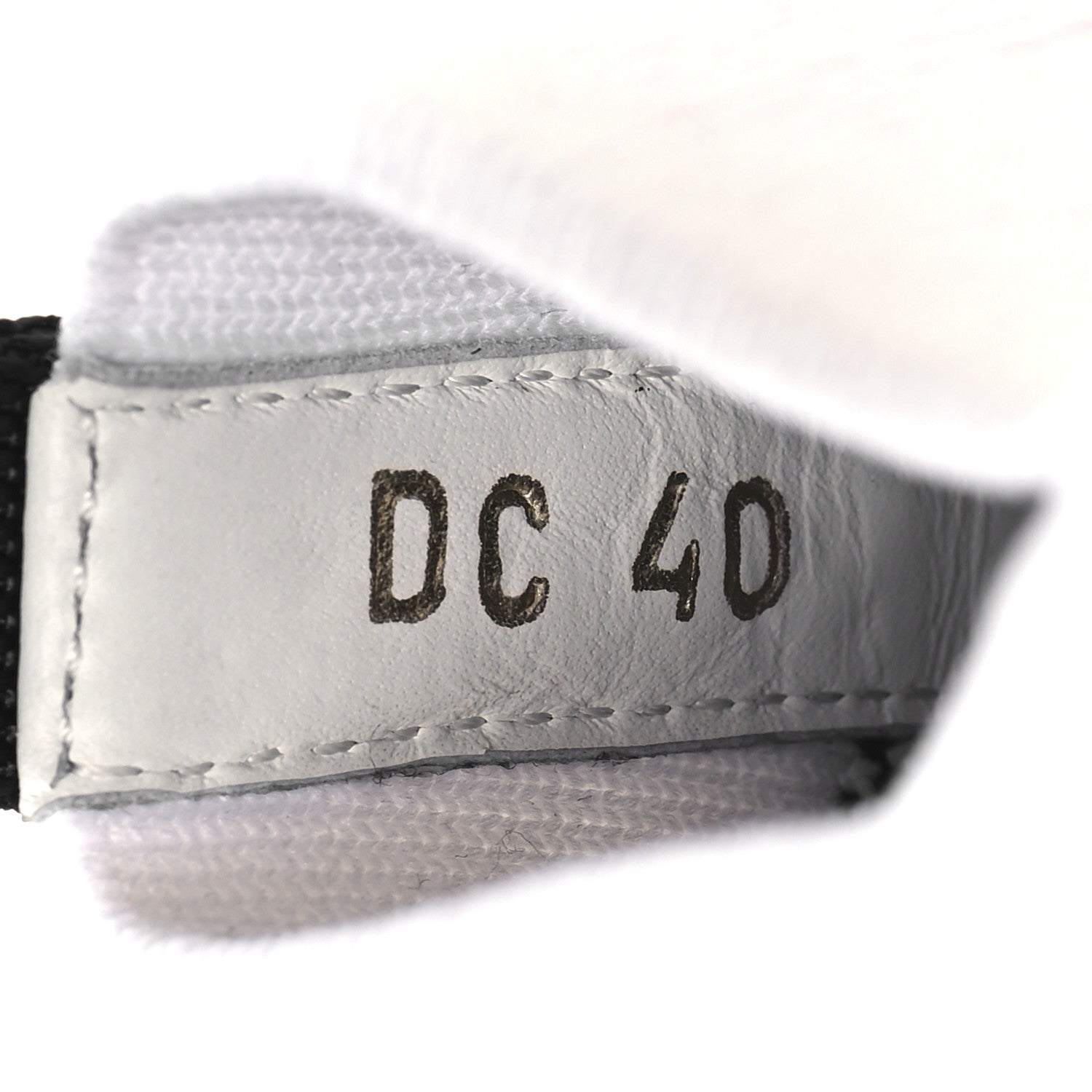 Christian Dior Technical Knit Check'N'Dior Walk'N'Dior High Top Sneakers 40 White Black 7 of 9