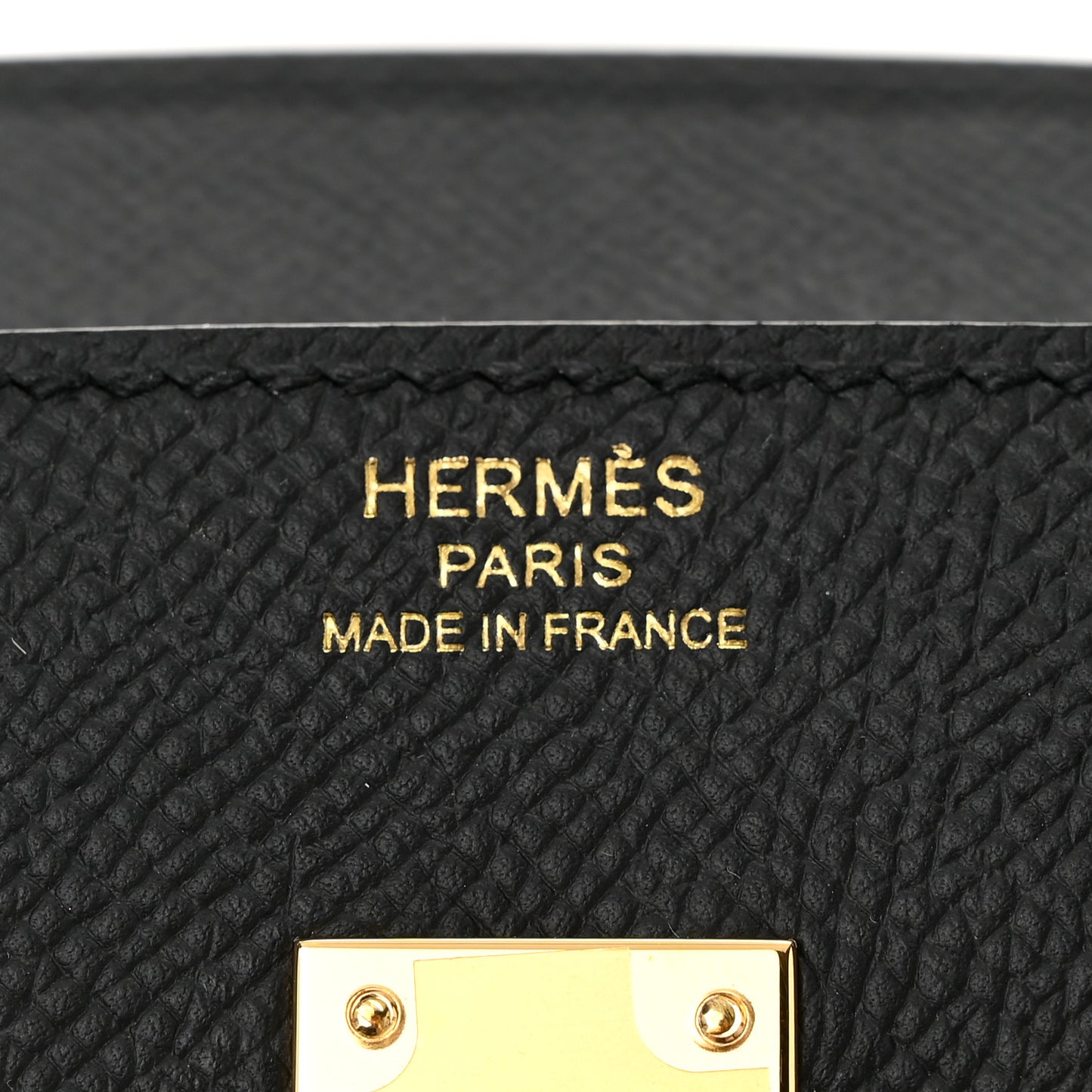 Epsom Birkin Sellier 25 Black