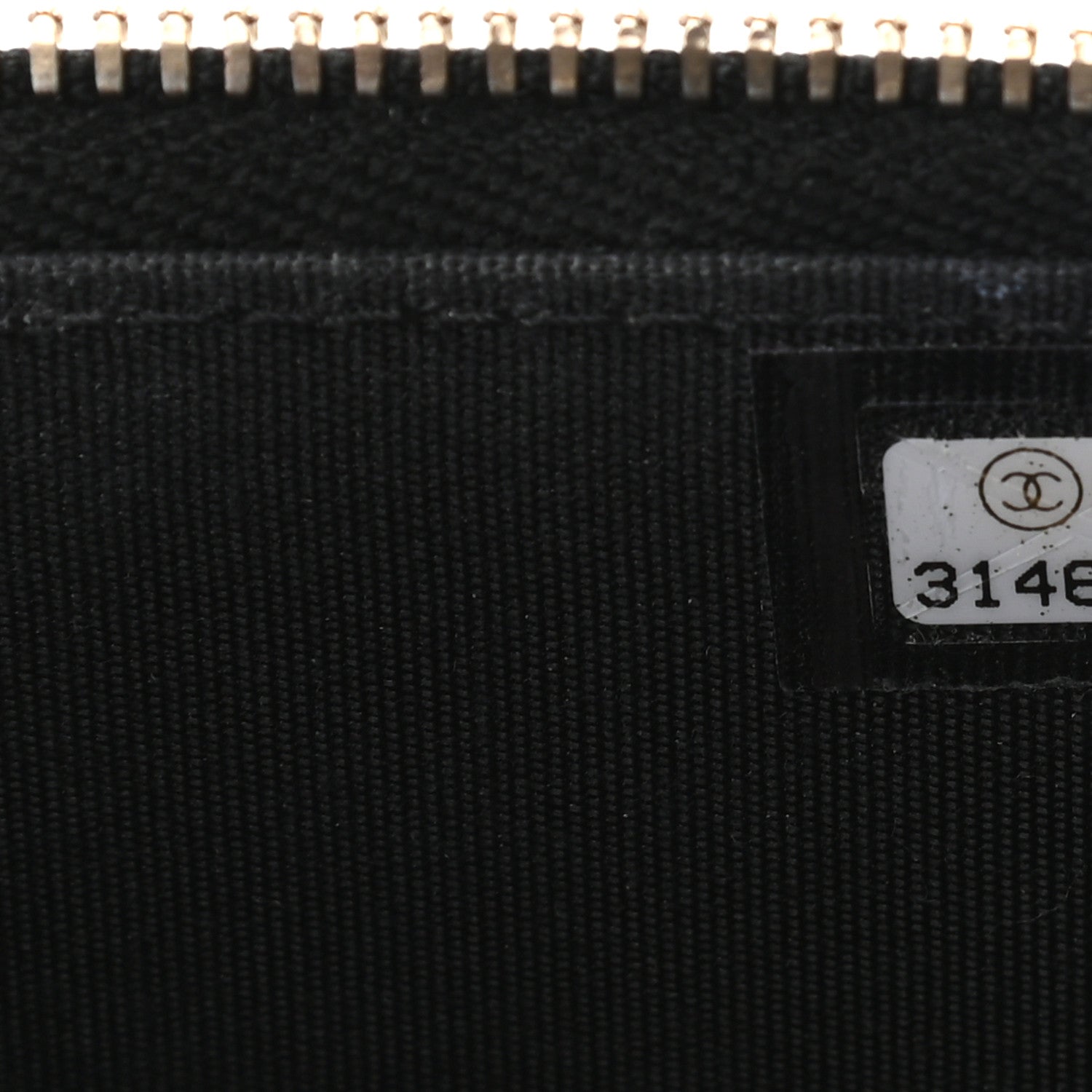 Chanel Lambskin Quilted Small Top Handle Vanity Case With Chain Black 6 of 8