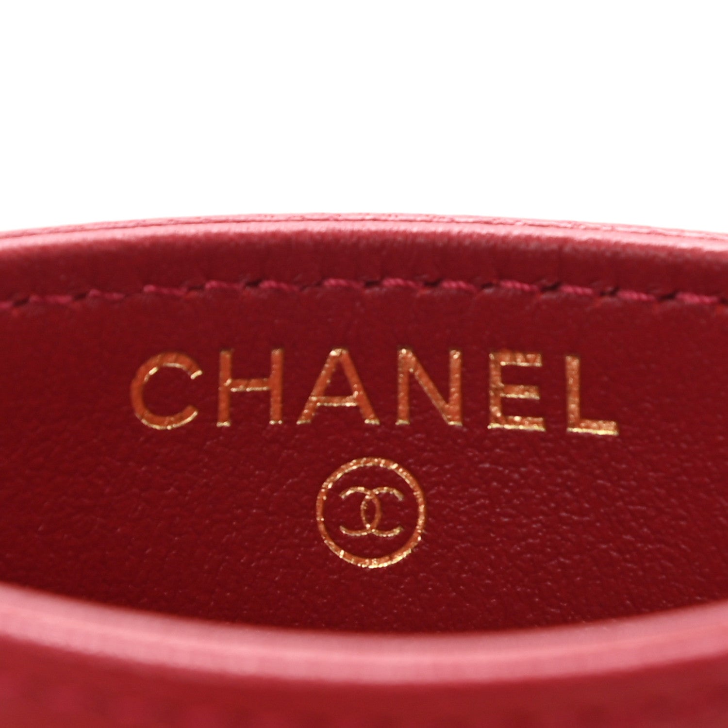Chanel Shiny Goatskin Quilted Chanel 19 Card Holder 6 of 9