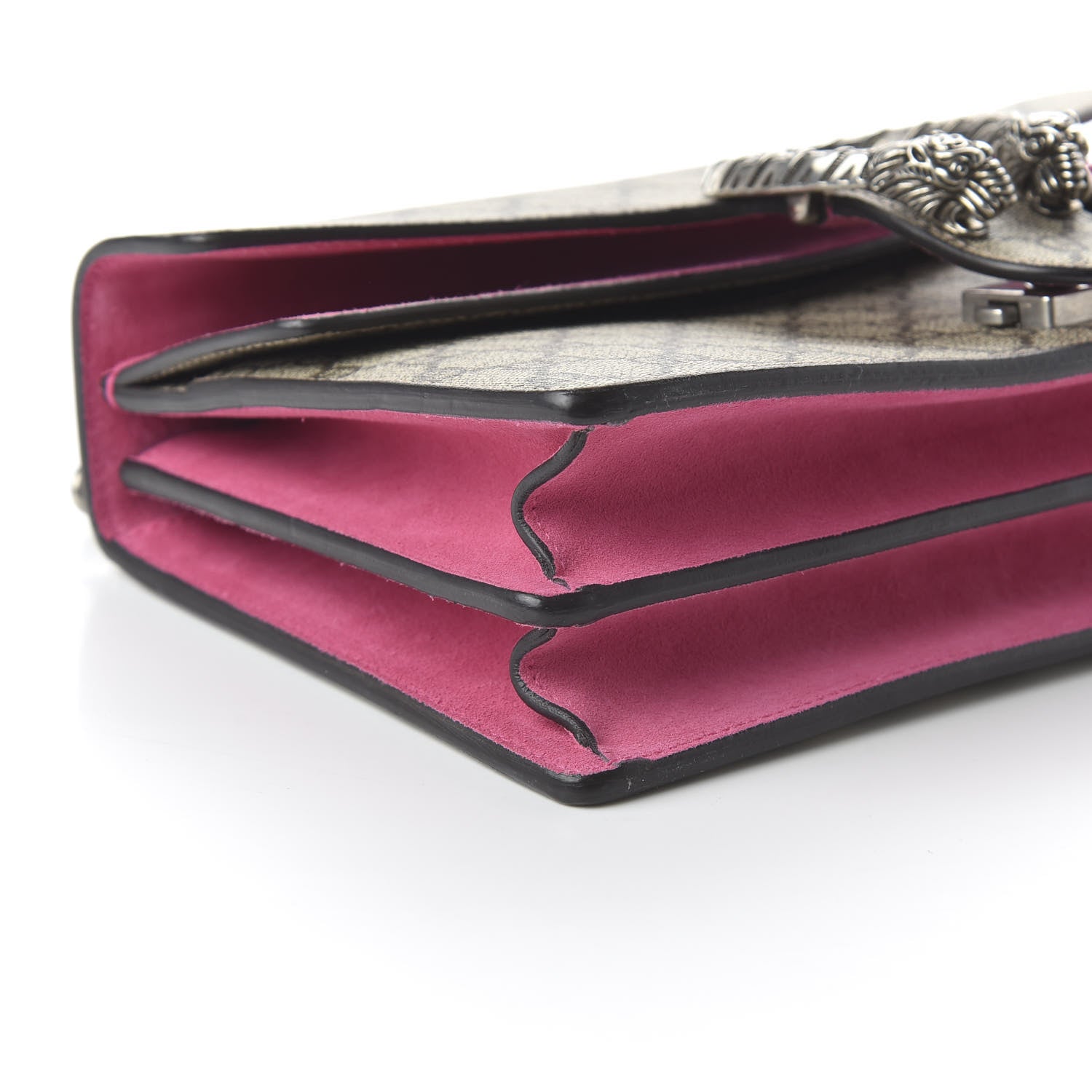 Gucci GG Supreme Monogram Small Dionysus Shoulder Bag Pink 6 of 11