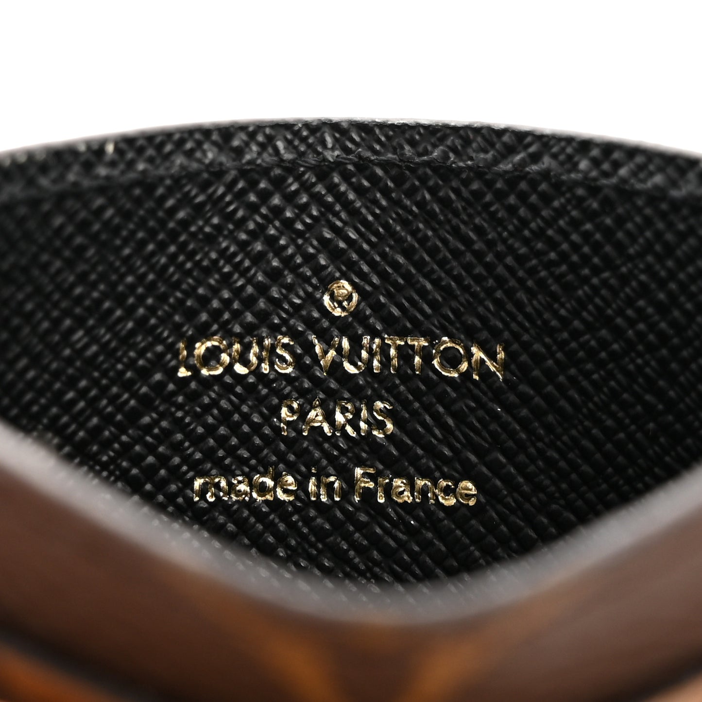 Reverse Monogram Card Holder