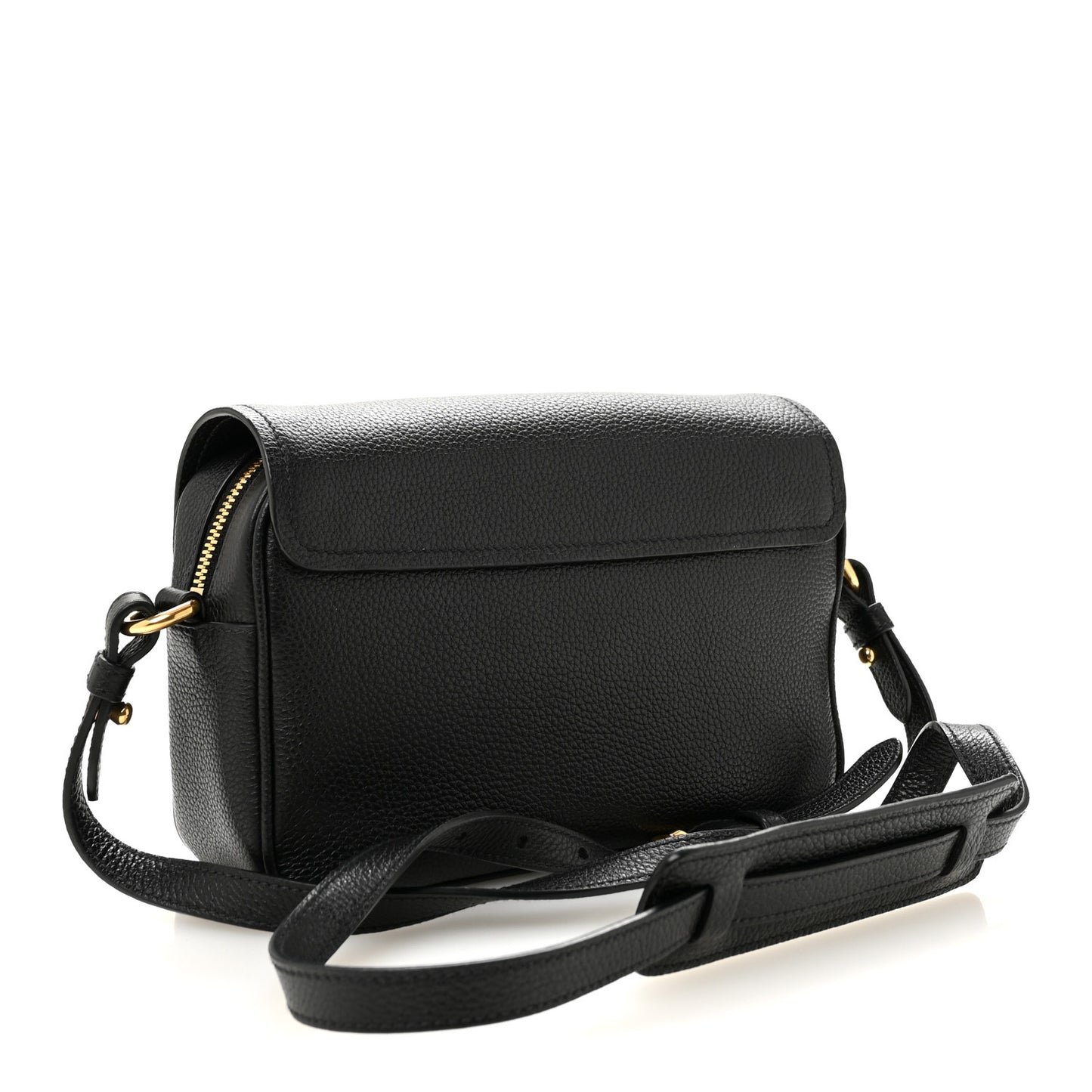 Vitello Phenix Crossbody Bag Black