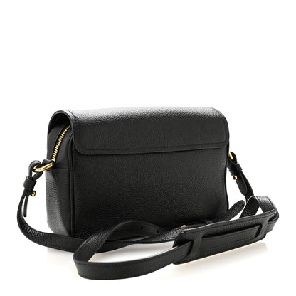 Prada Vitello Phenix Crossbody Bag Black 3 of 10