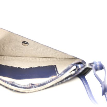 Goyard Goyardine Plumet Wallet Clutch Navy 5 of 11