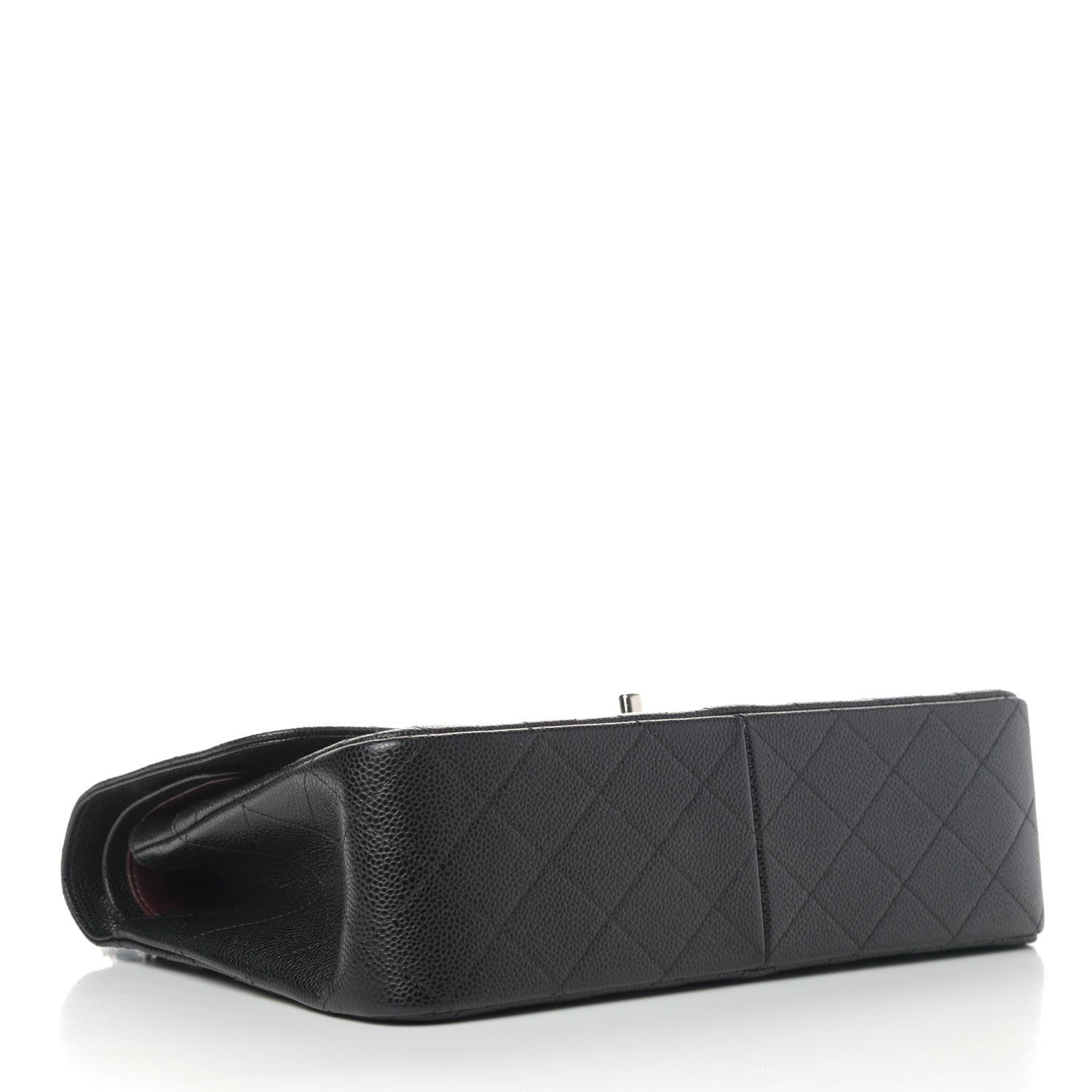 Chanel Caviar Quilted Jumbo Double Flap Black 3 of 4