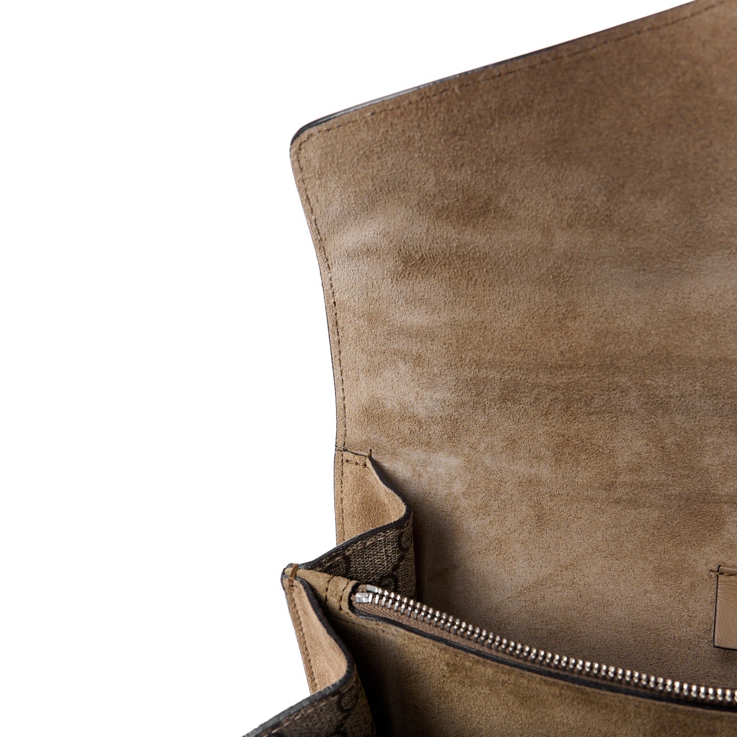 GG Supreme Monogram Small Dionysus Shoulder Bag Taupe