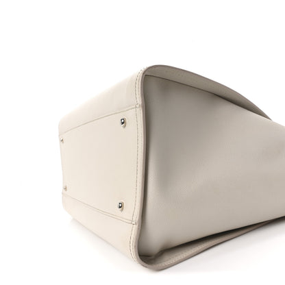 Chanel Caviar Medium Studded Deauville Tote Ivory 9 of 10