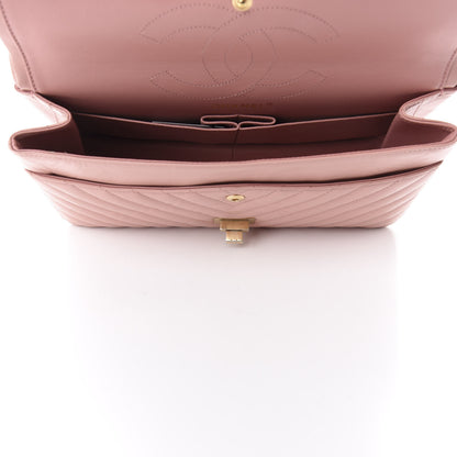 Chanel Aged Calfskin Chevron Quilted 2.55 Reissue 226 Flap Light Pink 5 of 10
