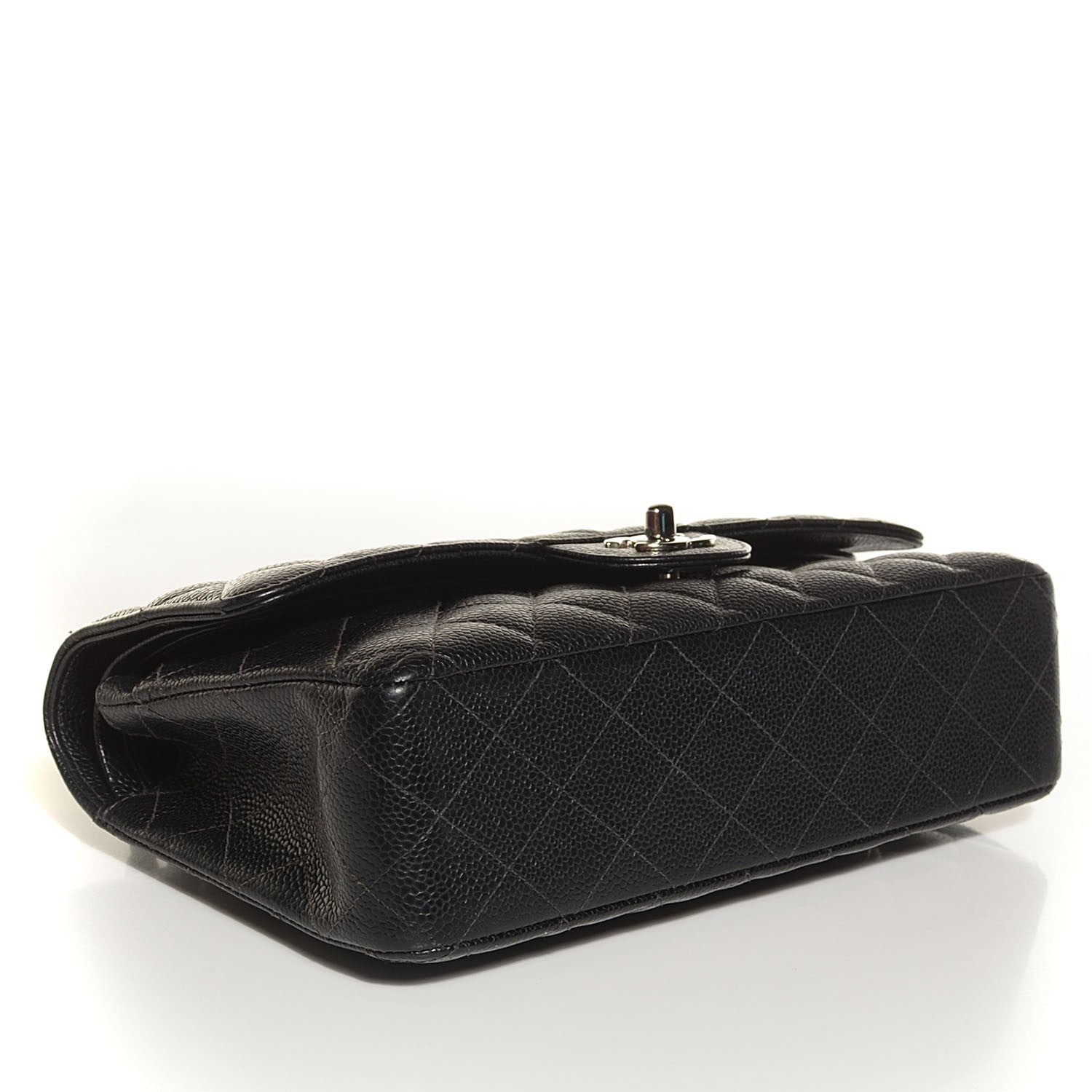 Chanel Caviar Quilted Medium Double Flap Black 4 of 8
