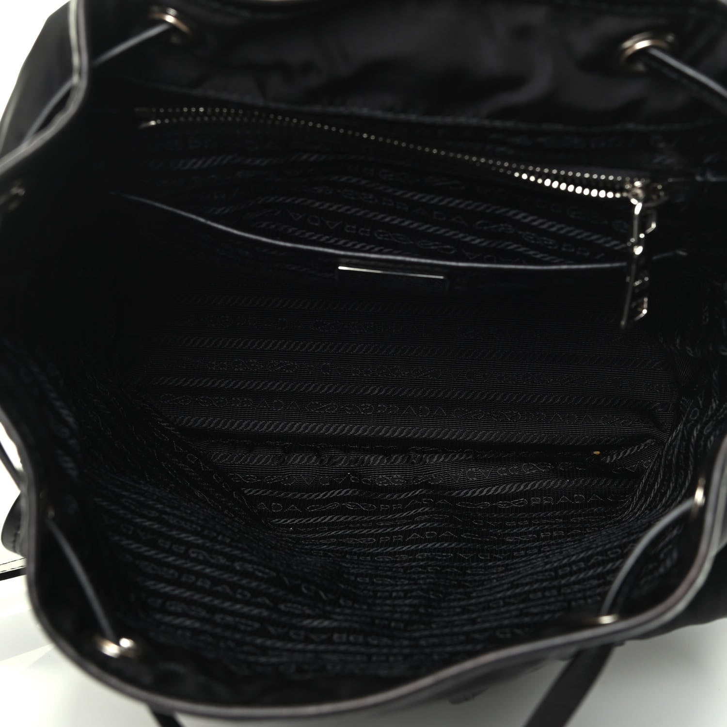Prada Tessuto Nylon Vela Small Backpack Black 3 of 3