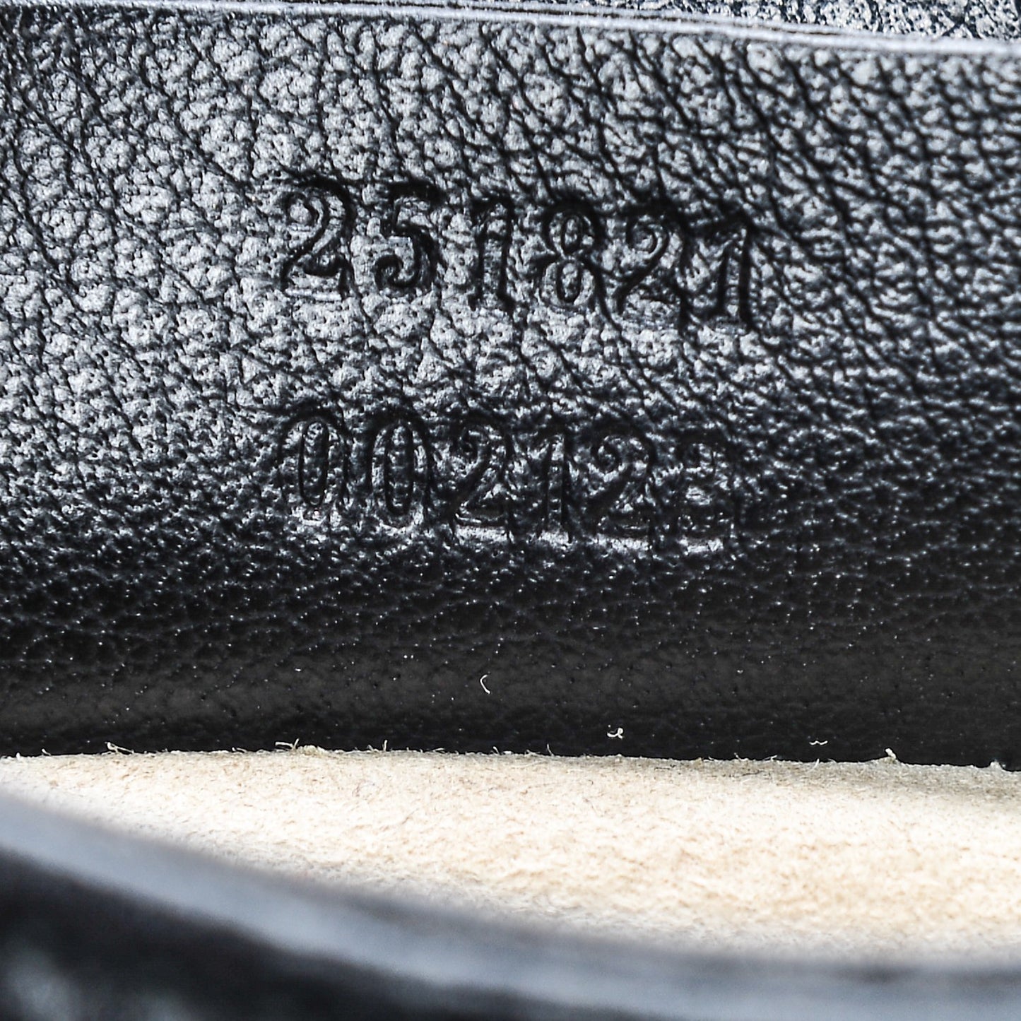 Pebbled Calfskin Small 1973 Chain Shoulder Bag Black