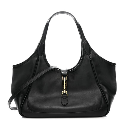 Gucci Soft Calfskin Small Mercato Tote Bag Black 1 of 12