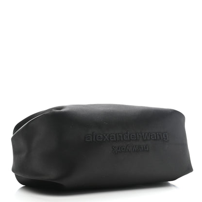 Alexander Wang Satin Mini Scrunchie Bag Black 4 of 6