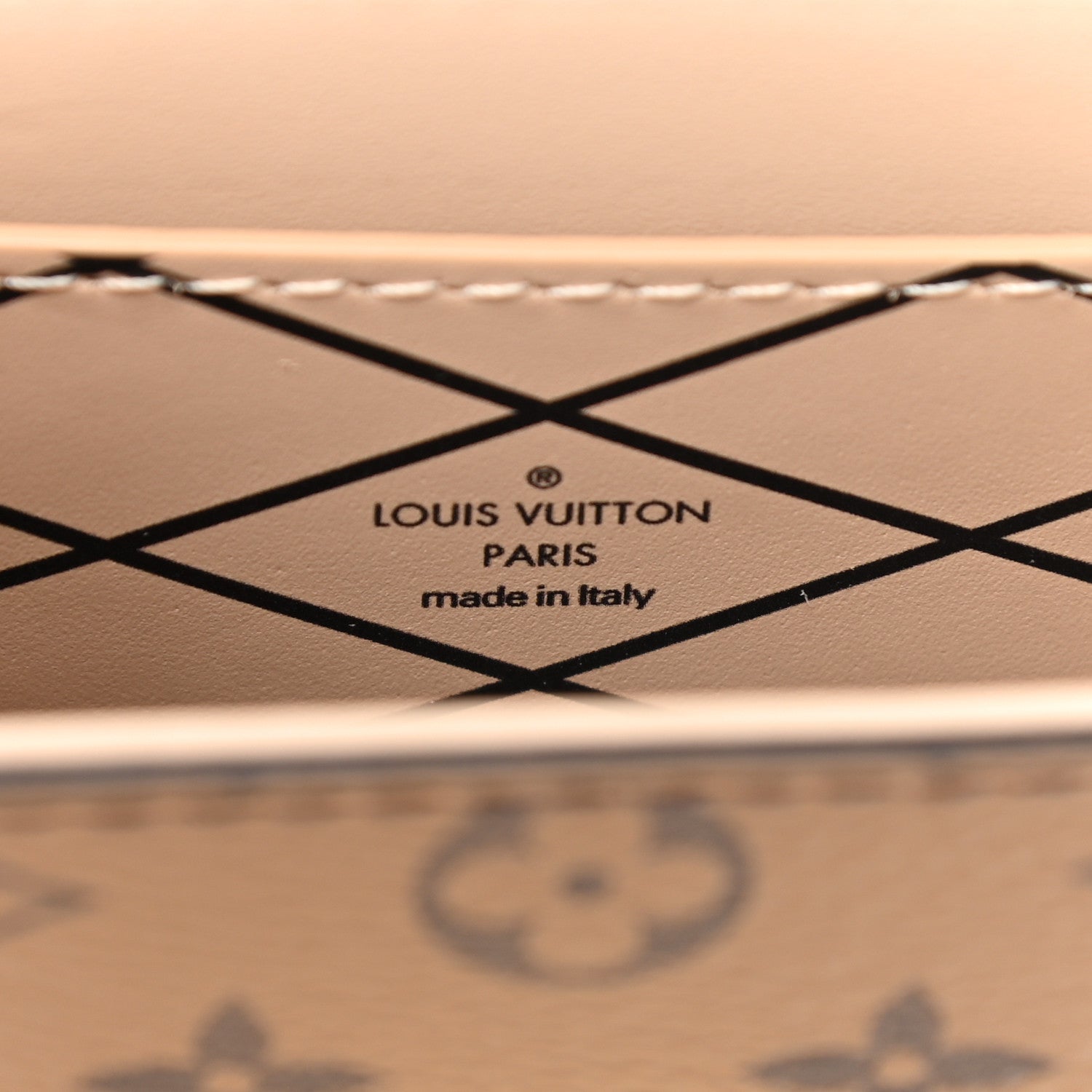 Louis Vuitton Reverse Monogram Pochette Trunk Verticale 6 of 8