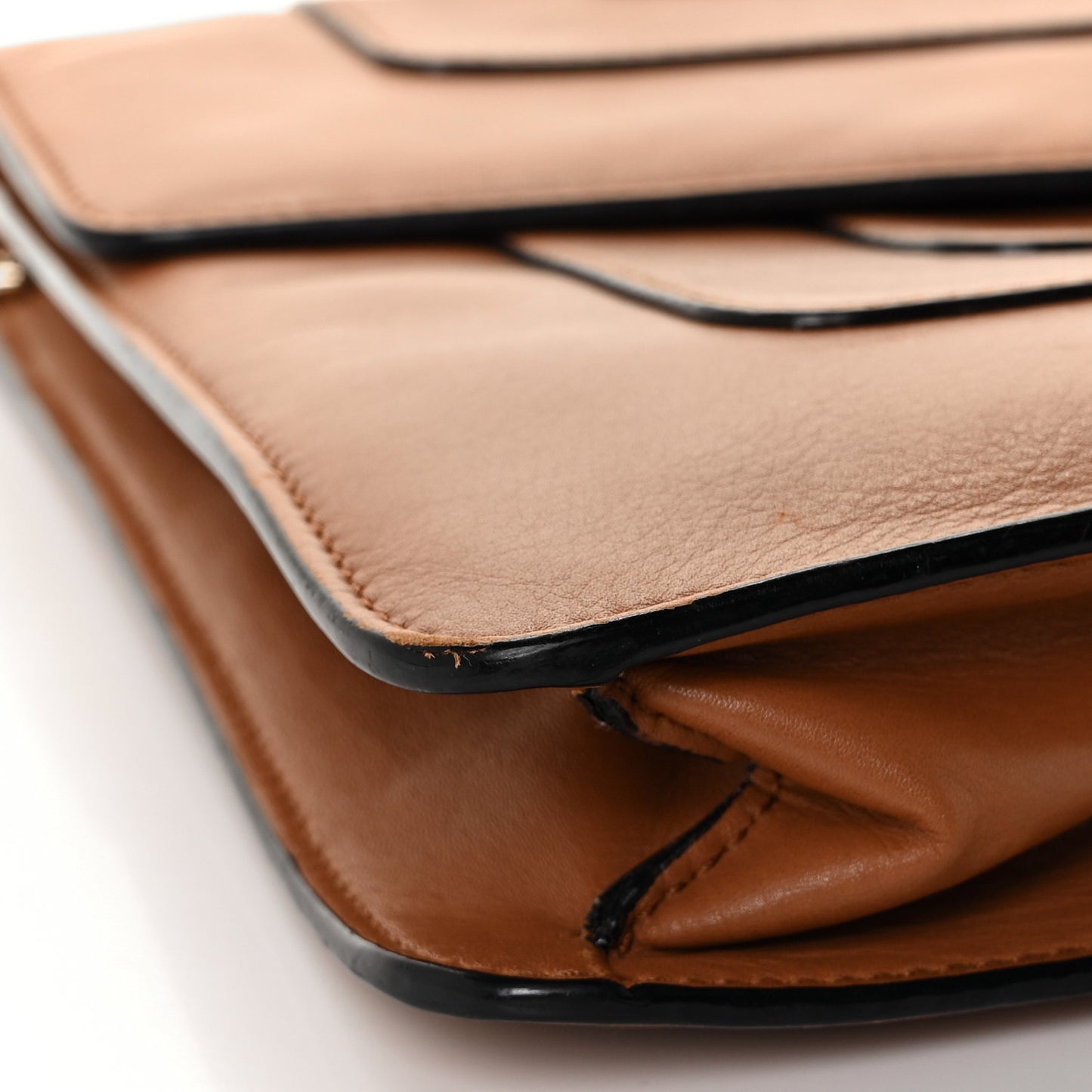 Calfskin Serpenti Forever Crossbody Bag Brown
