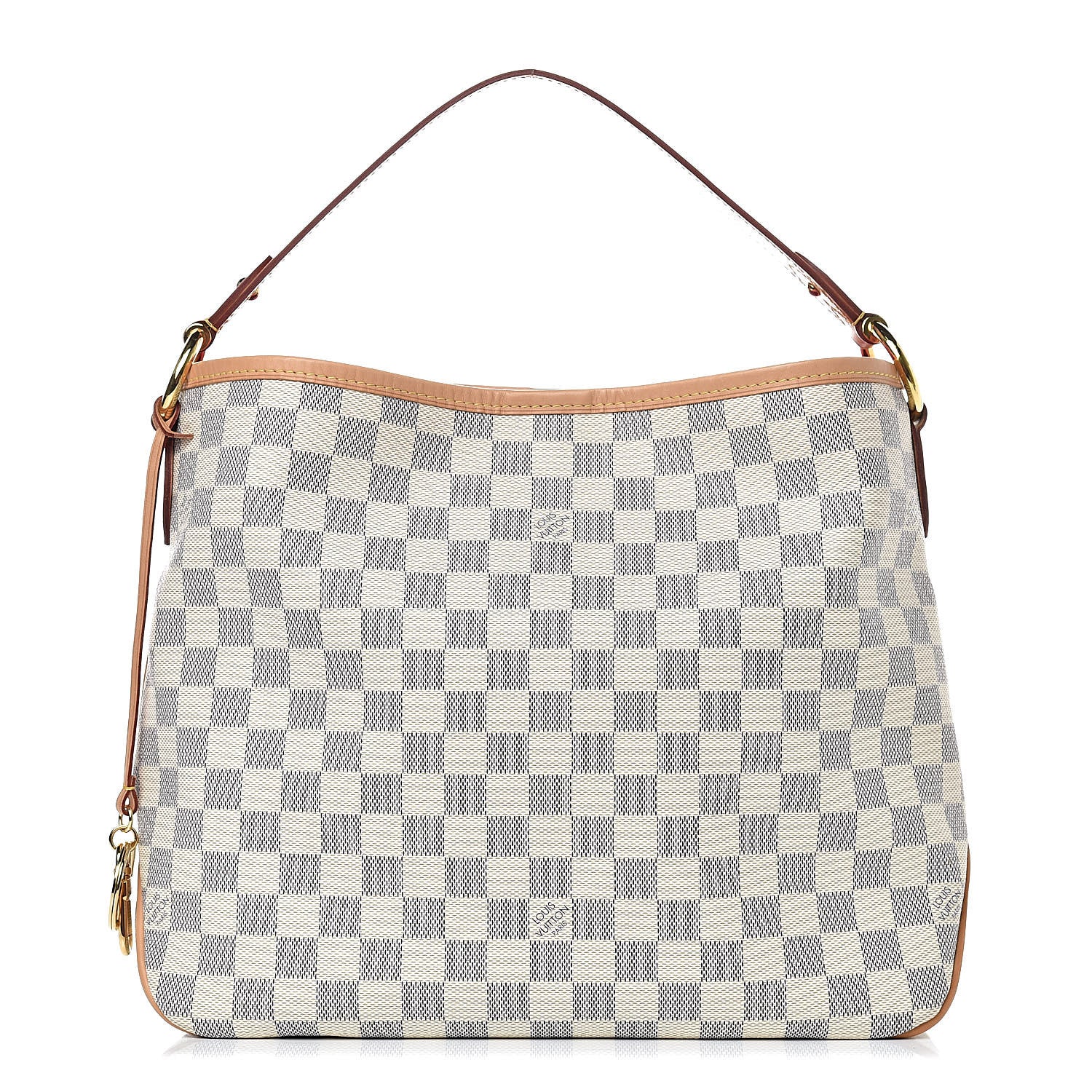 Louis Vuitton Damier Azur Delightful PM Pink 2 of 16