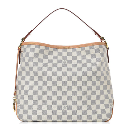 Louis Vuitton Damier Azur Delightful PM Pink 2 of 16