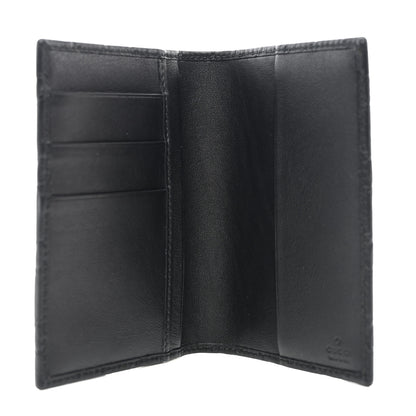 Gucci Guccissima Passport Case Black 5 of 8