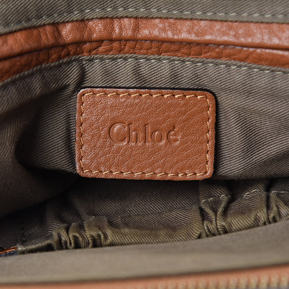 Chloe Calfskin Medium Marcie Satchel Tan 6 of 18