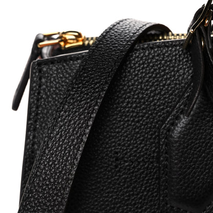 Louis Vuitton Calfskin City Steamer MM Magnolia Black 9 of 11