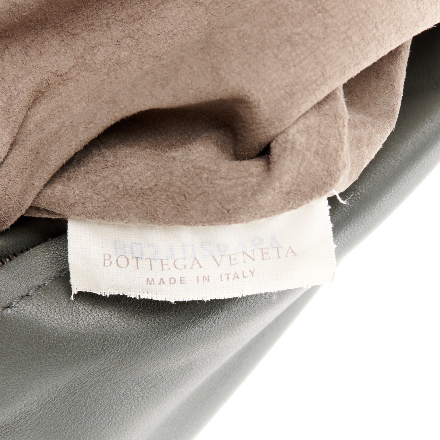 Nappa Intrecciato Olimpia Shoulder Bag Steel