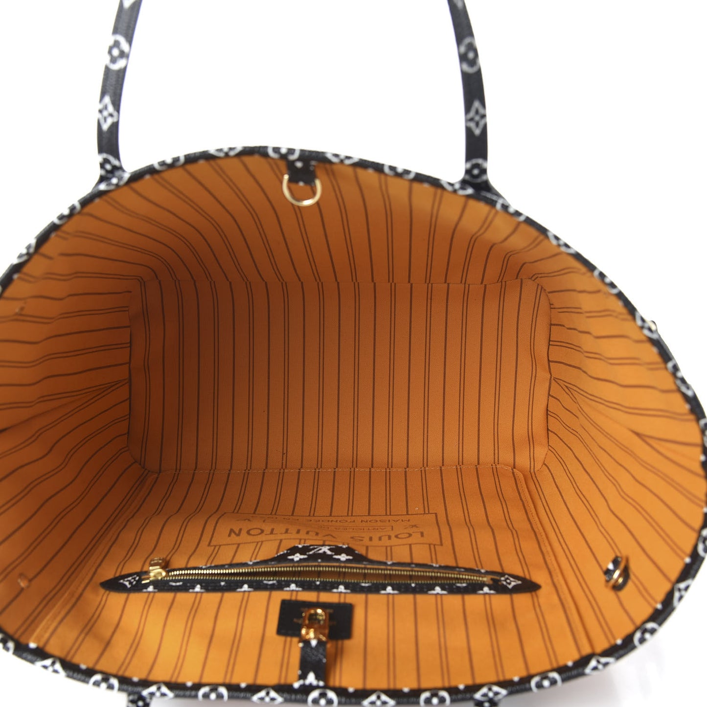 Monogram Giant Jungle Neverfull MM Black