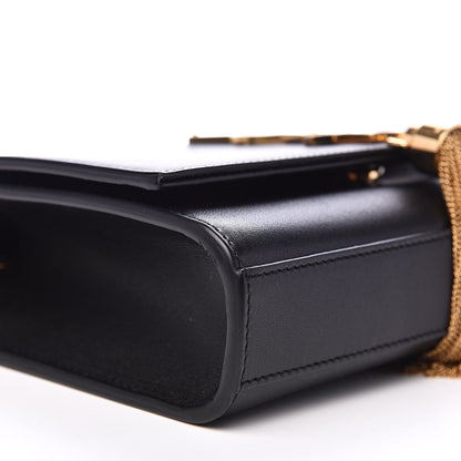 Saint Laurent Calfskin Small Classic Monogram Kate Tassel Satchel Black 8 of 10
