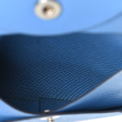 Hermes Epsom Bastia Coin Purse Bleu Paradis 6 of 6