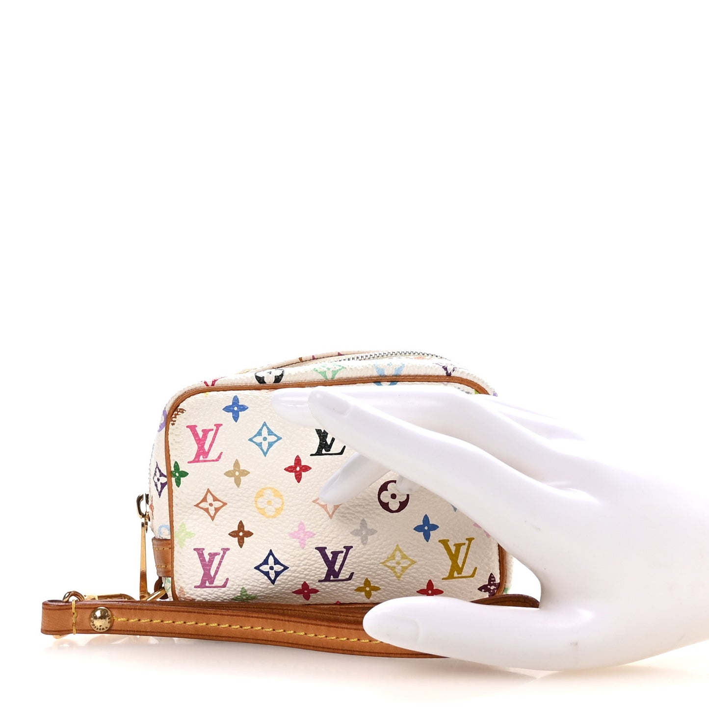Monogram Multicolor Trousse Wapity White