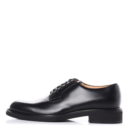 Louis Vuitton Calfskin Mens Uniforme Derby Relax 10 Black 1 of 9